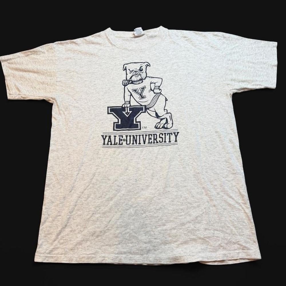 Vintage Yale University Bulldogs mega tee tshirt size XL